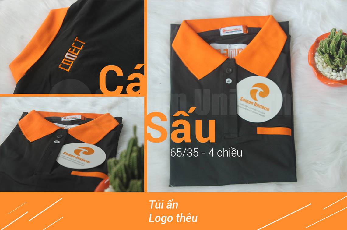 May áo thun đồng phục cao cấp