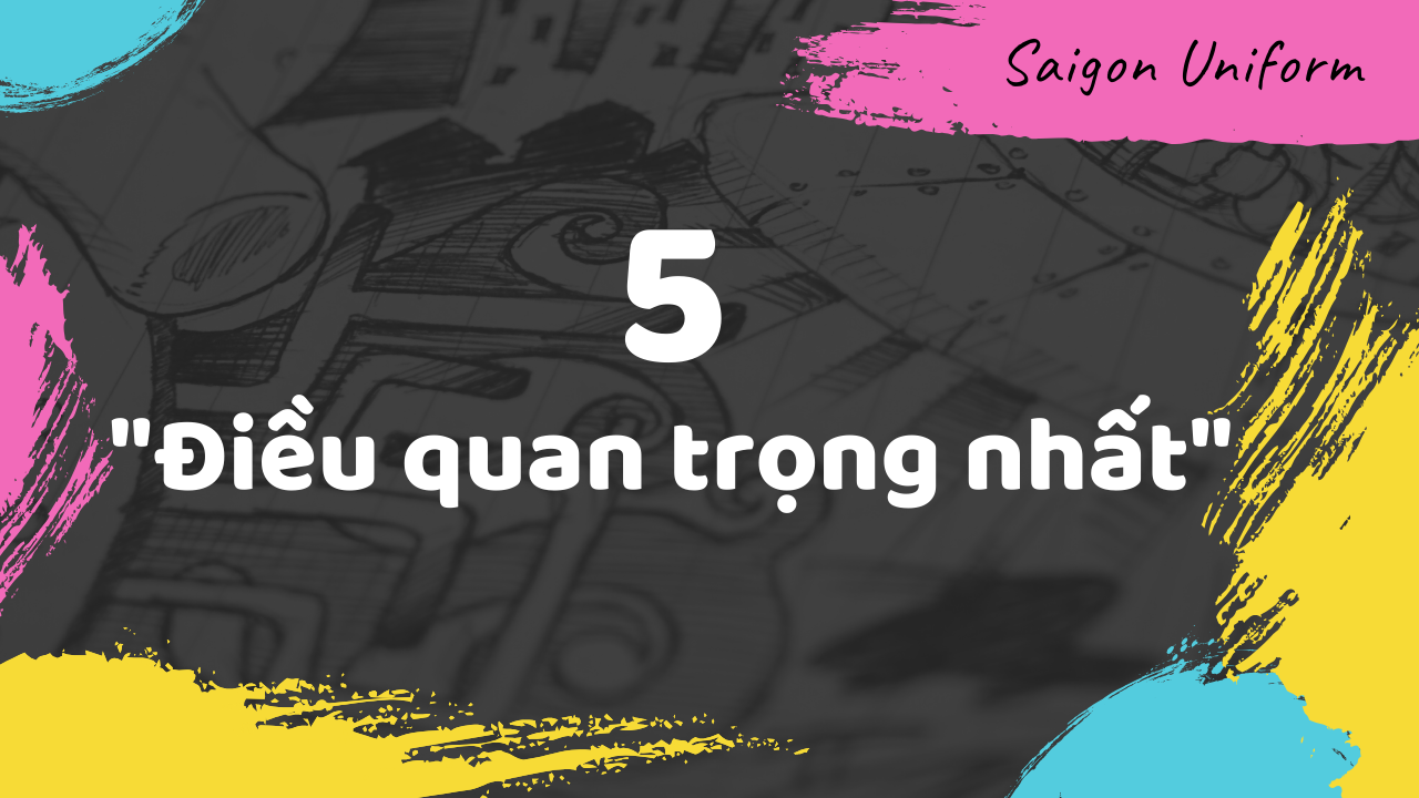 Những lưu ý cực kỳ quan trọng khi may áo đồng phục doanh nghiệp.