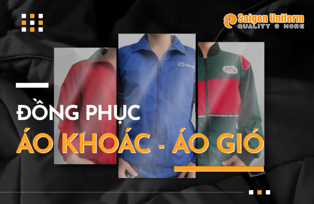 Áo khoác gió đồng phục – Saigon Uniform