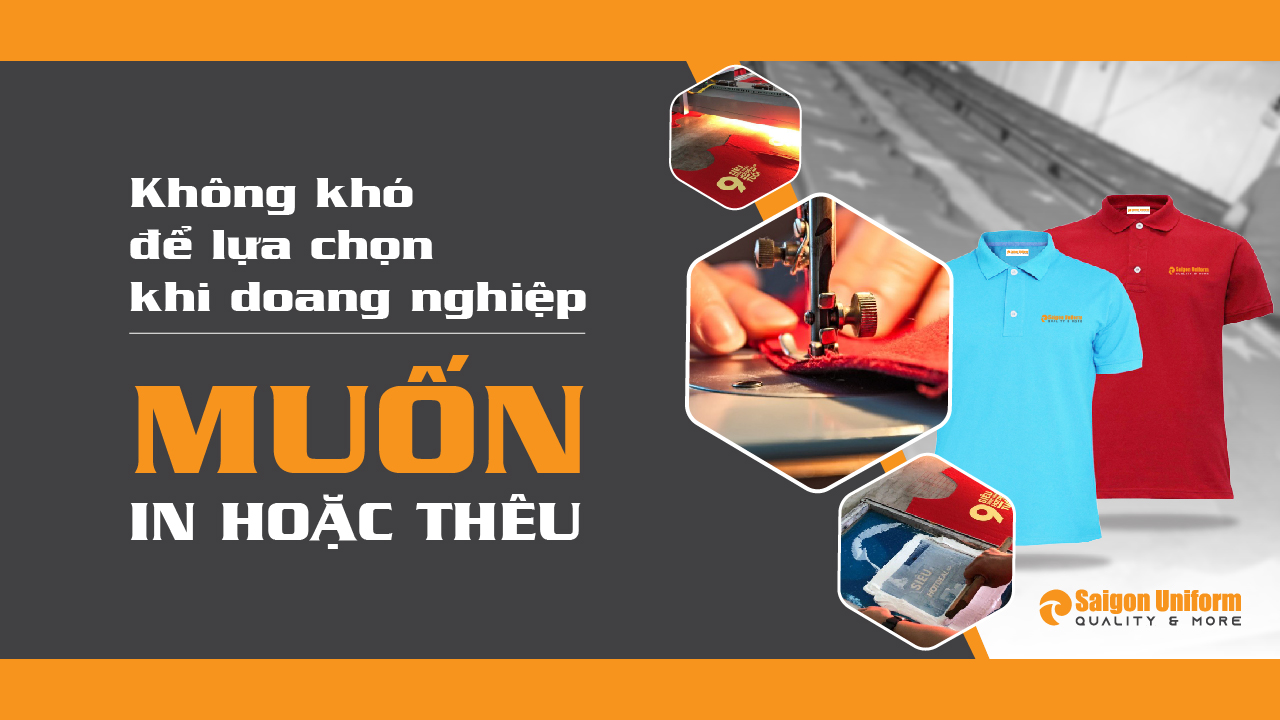 In Hay Thêu Đồng Phục Công Ty Sẽ Tốt Hơn ?