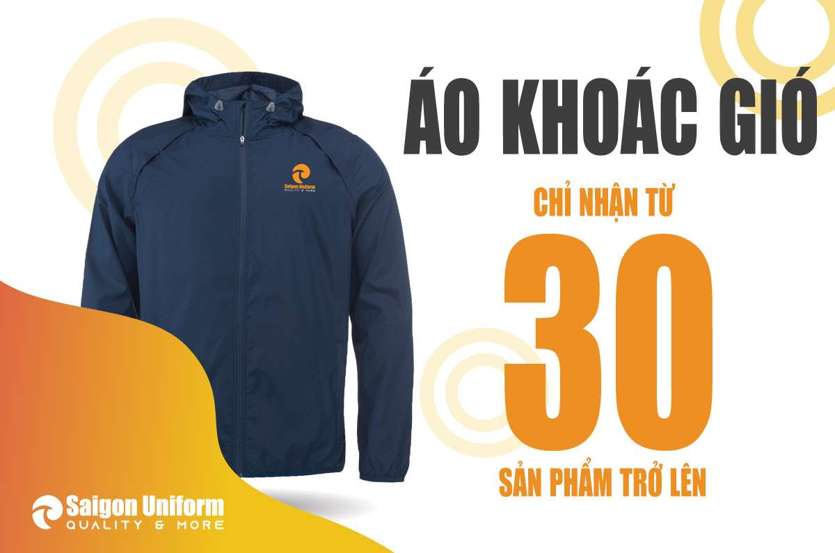 Đặt áo khoác in logo 