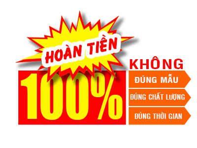 Hoàn tiền 100% nếu xảy ra lỗi