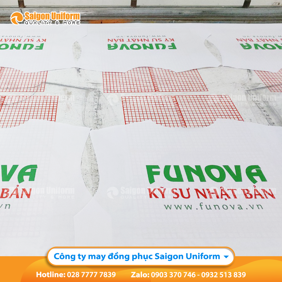 May áo thun đồng phục Funova