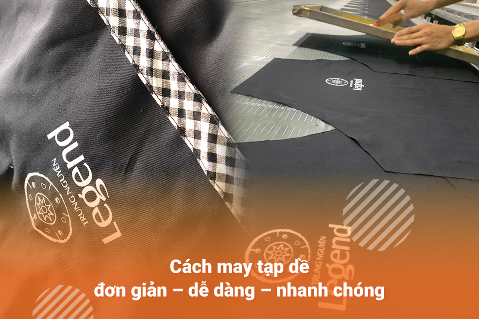 Cách may tạp dề đơn giản