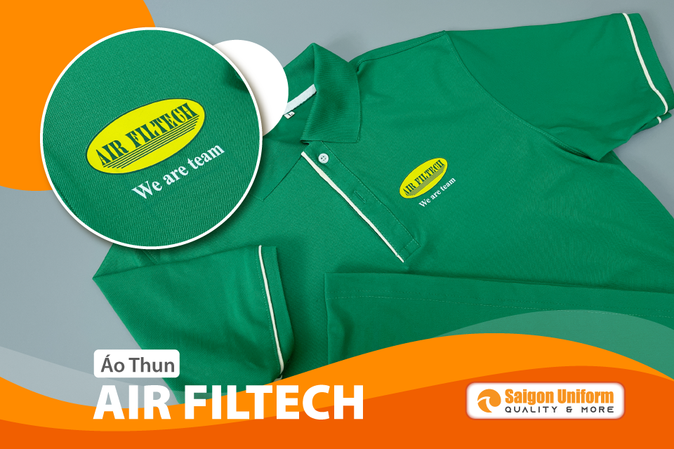 May áo thun đồng phục Air Filtech