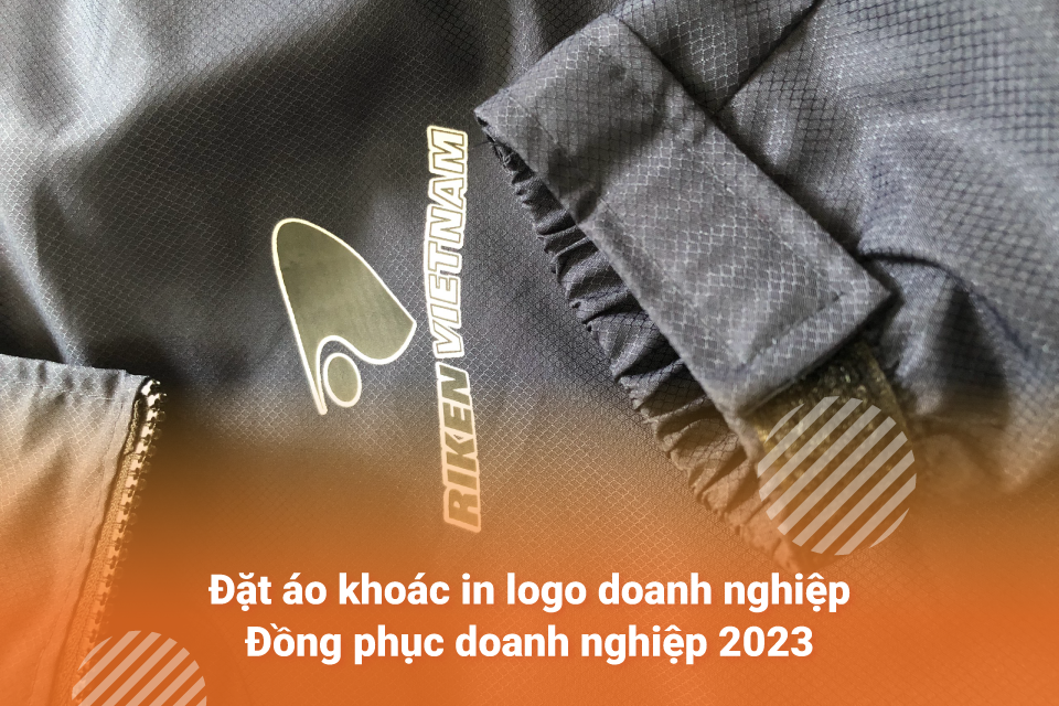 Đặt áo khoác in logo doanh nghiệp