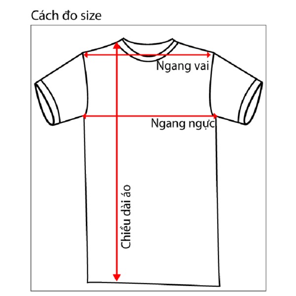 Cách chọn size áo thun nam 