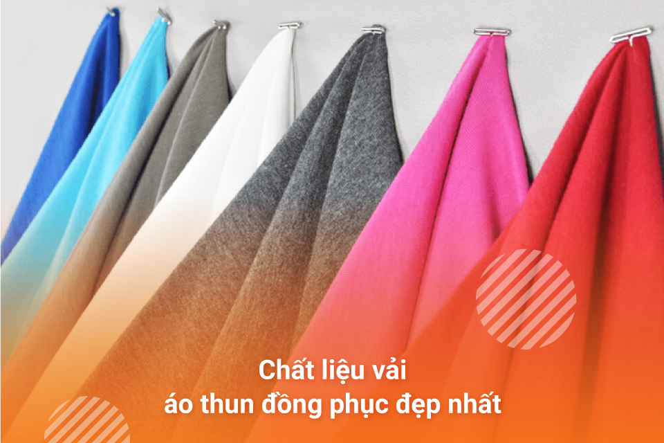 Chất liệu vải áo thun đồng phục