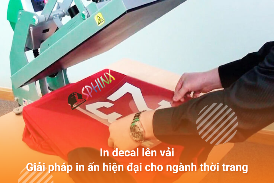 In decal lên vải