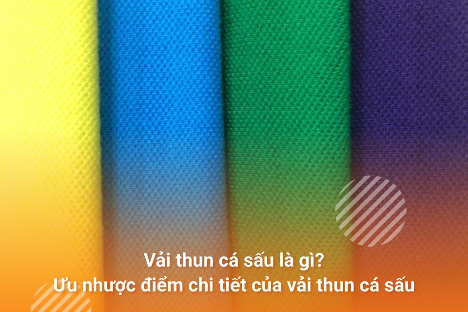 Vải thun cá sấu là gì