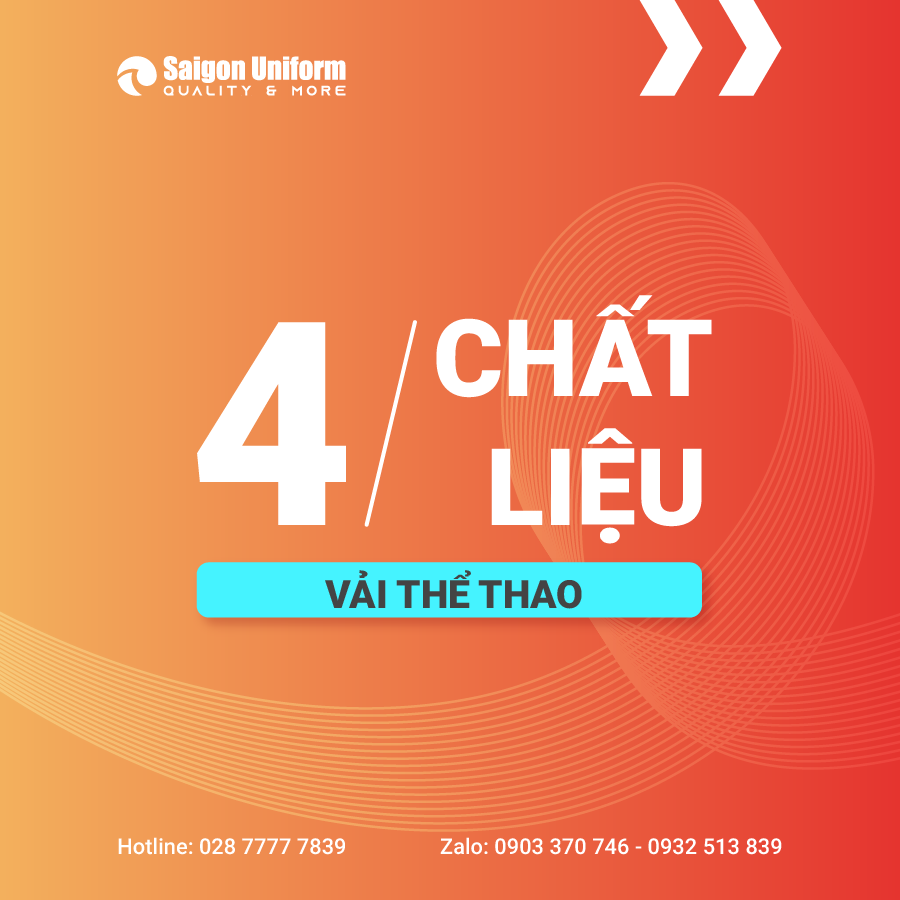 Chất liệu vải thể thao