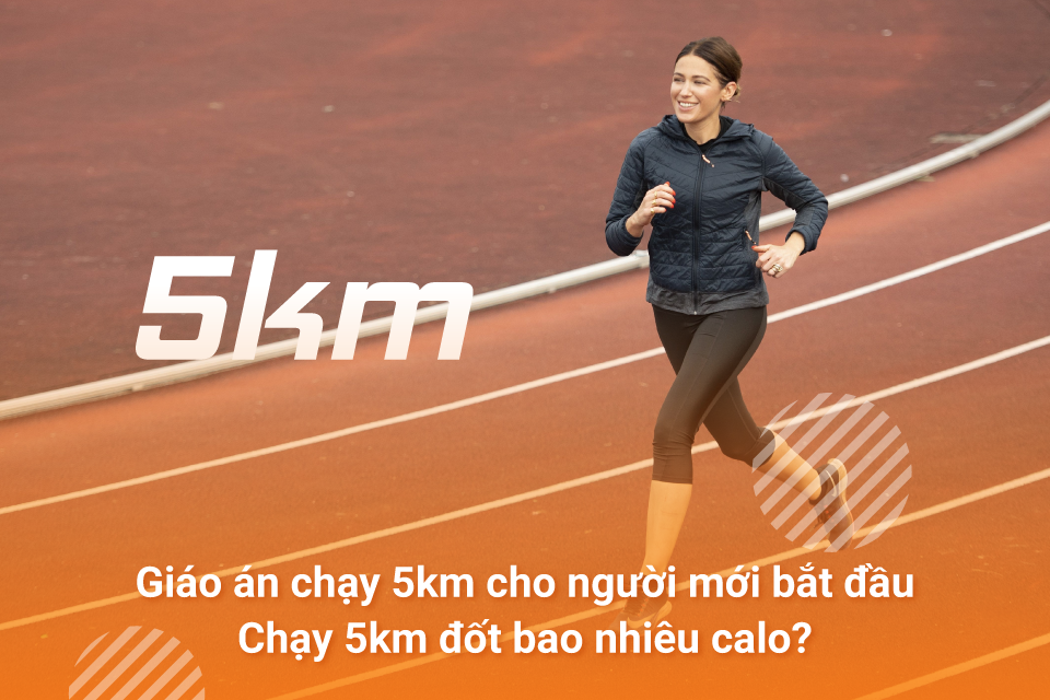 Giáo án chạy bộ 5km cho người mới bắt đầu