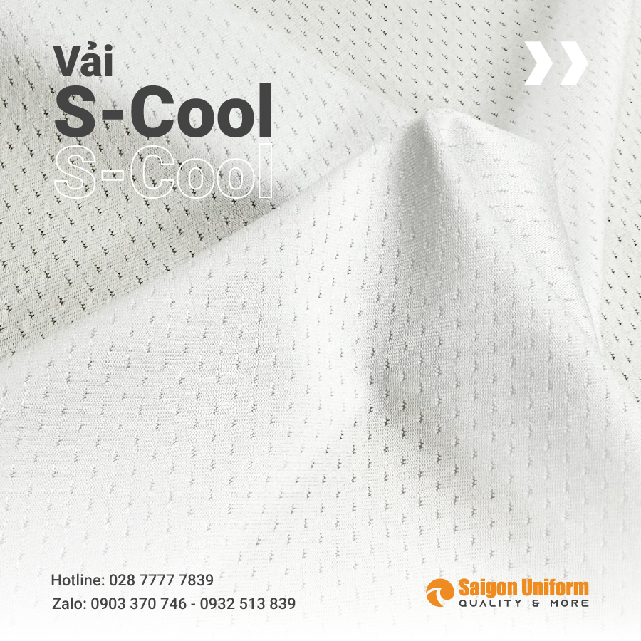 Chất liệu vải may áo thể thao chạy bộ S-Cool