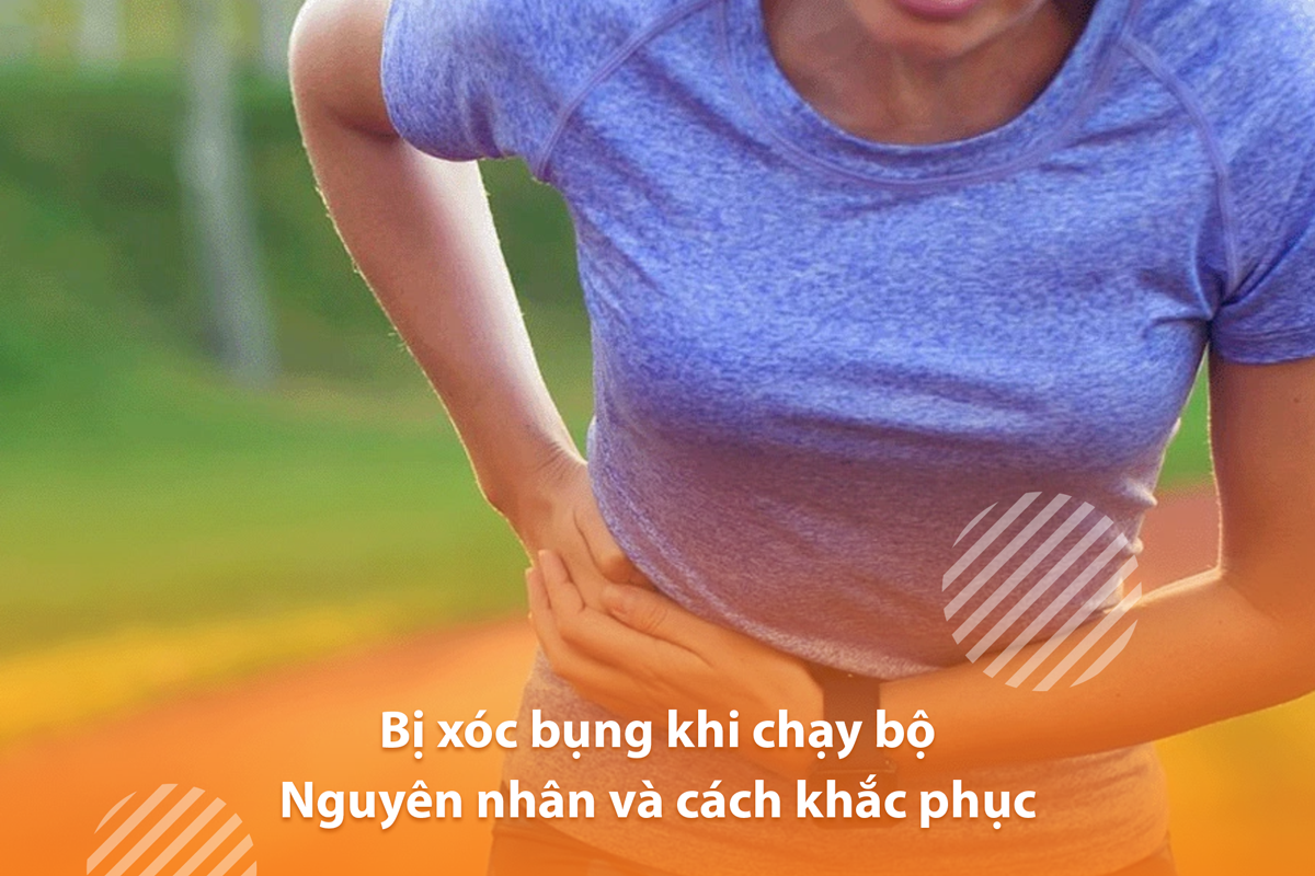 Bị xóc bụng khi chạy bộ nguyên nhân và cách khắc phục