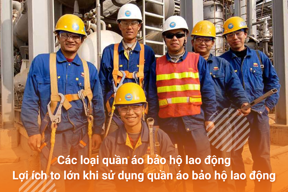 Các loại quần áo bảo hộ lao động