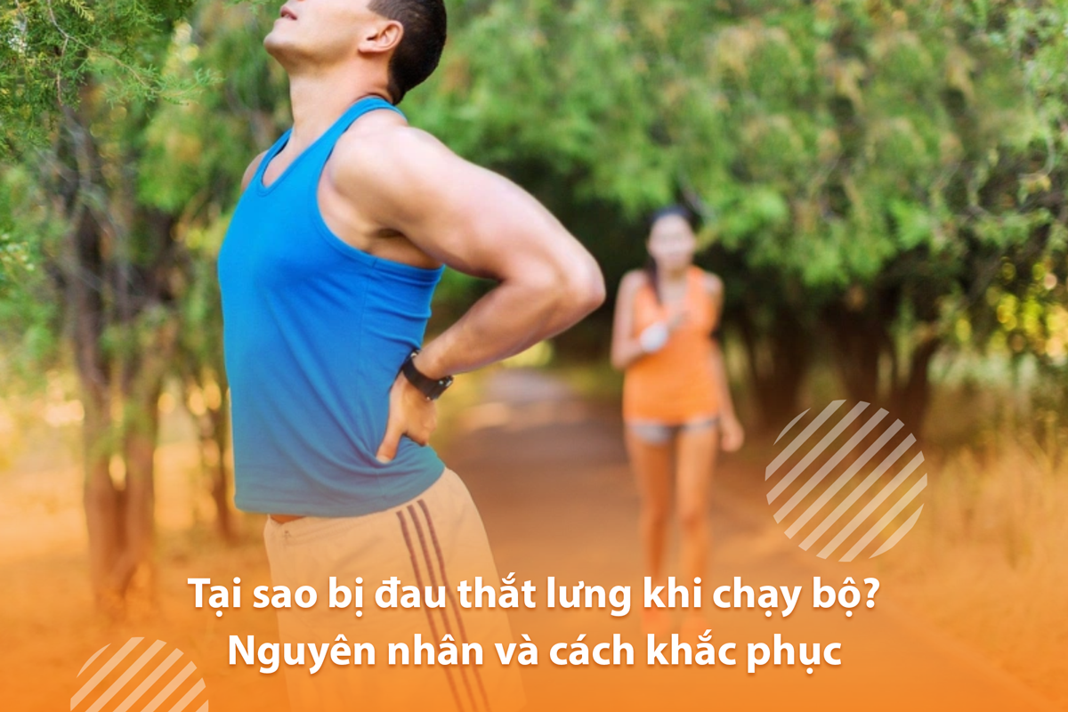 Tại sao bị đau thắt lưng khi chạy bộ