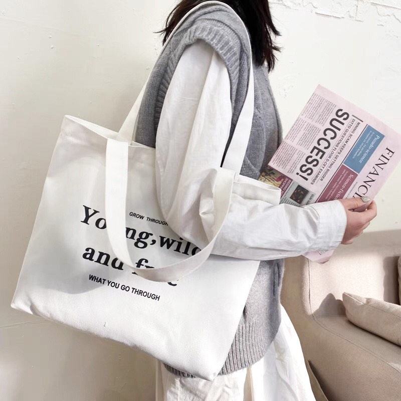 Túi tote vải canvas