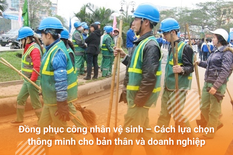 Đồng phục công nhân vệ sinh