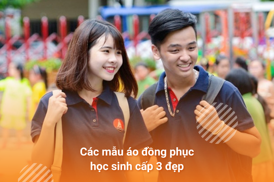 Các mẫu áo đồng phục học sinh cấp 3 đẹp