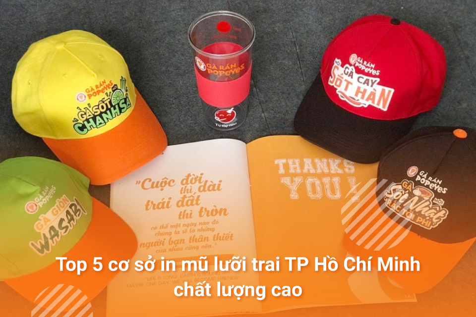 Top cơ sở in mũ lưỡi trai tphcm