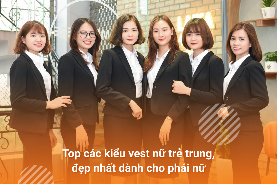 Top kiểu vest nữ trẻ trung