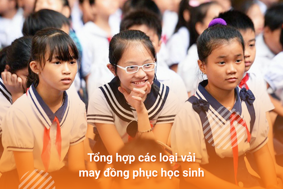 Tổng hợp các loại vải may đồng phục học sinh