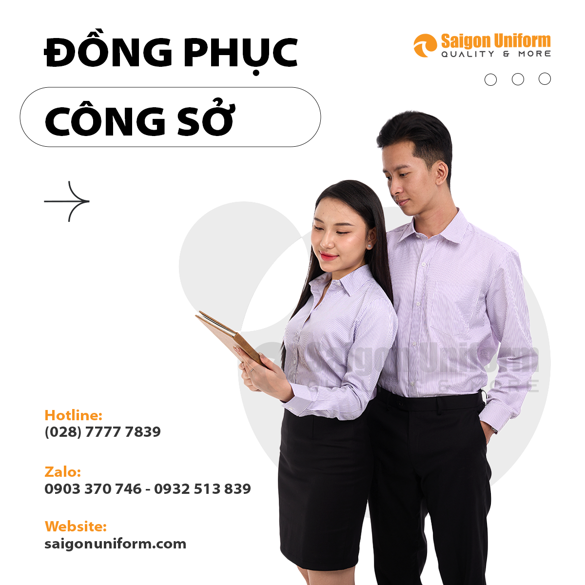 May áo sơ mi, trang phục công sở công ty