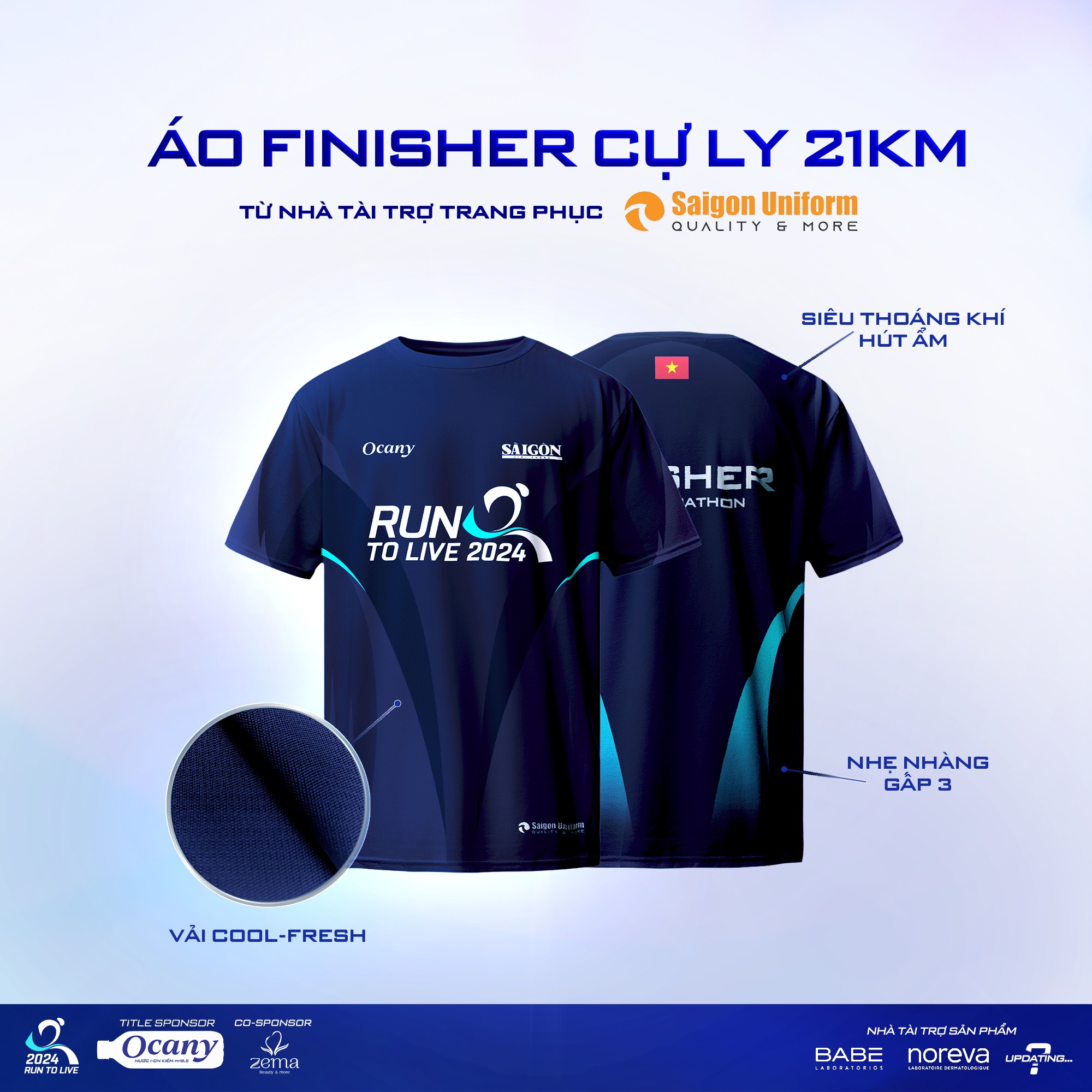 Áo giải Run To Live 2024