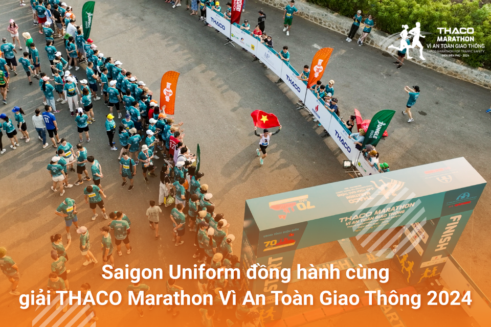 Áo giải đấu THACO Marathon Vì An Toàn Giao Thông 2024