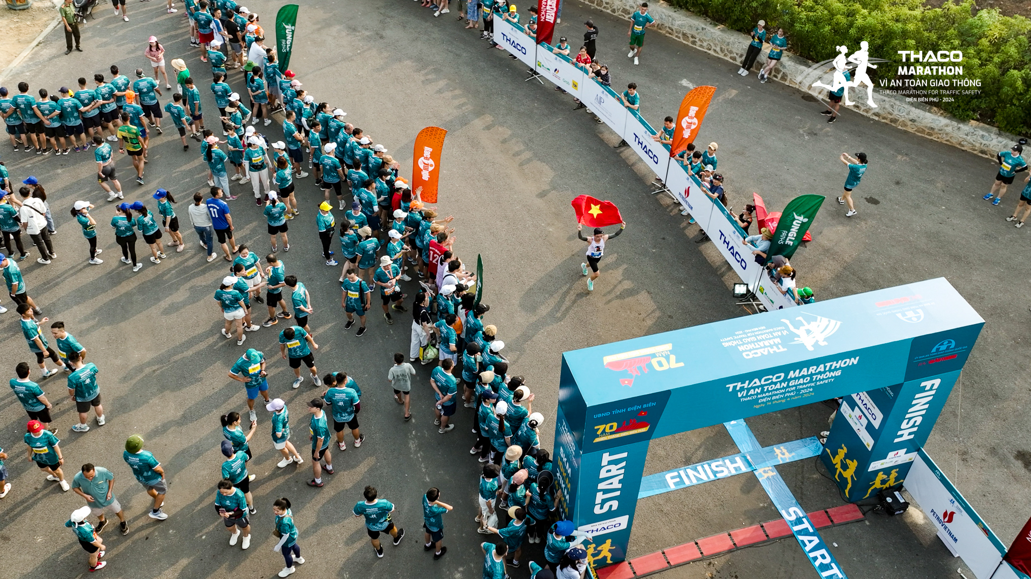 Áo giải đấu THACO Marathon Vì An Toàn Giao Thông 2024