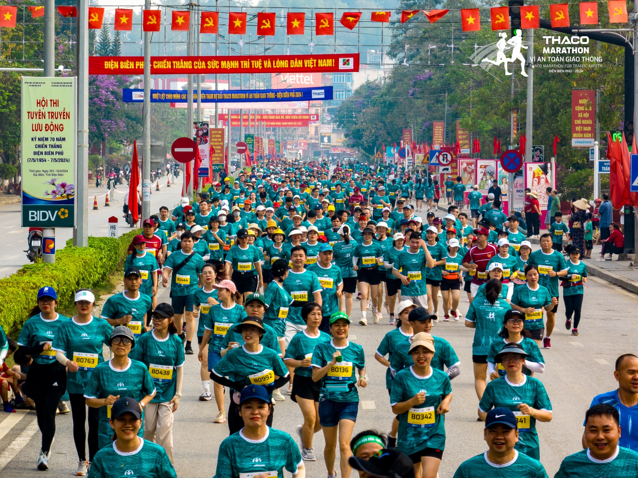 Áo giải đấu THACO Marathon Vì An Toàn Giao Thông 2024