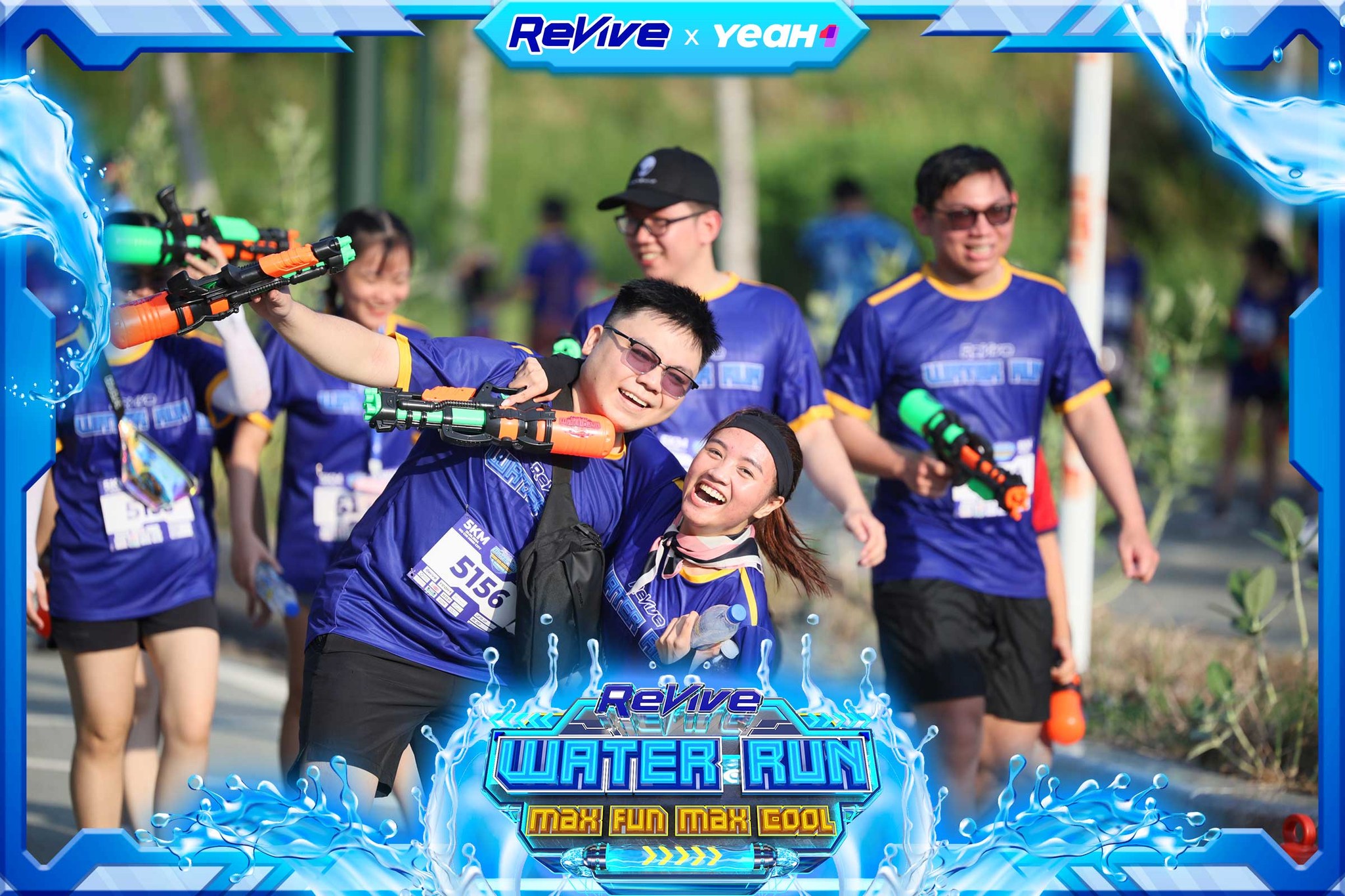 Saigon Uniform đồng hành cùng Revive Water Run 2024