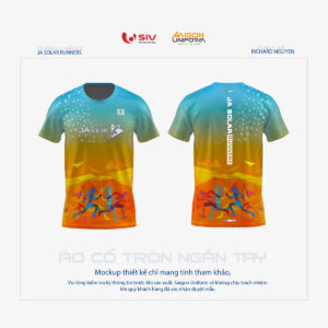 May áo chạy bộ Ja Solar Runners