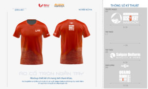 May áo chạy bộ Quảng Bình Discovery Marathon 2024