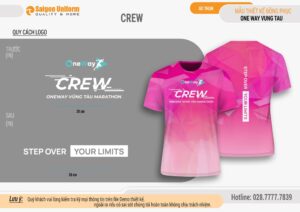 May áo chạy bộ Oneway Vũng Tàu – Áo Crew