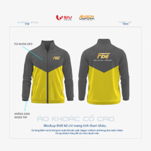 May áo khoác đồng phục nhân viên giao hàng công ty FDE