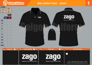 Áo Thun Đồng Phục Công Ty Nội Thất Zago