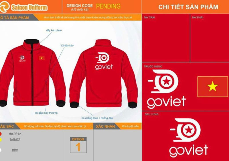 |||Vì sao nên đặt may áo gió đồng phục đẹp tại Saigon Uniform ?|||