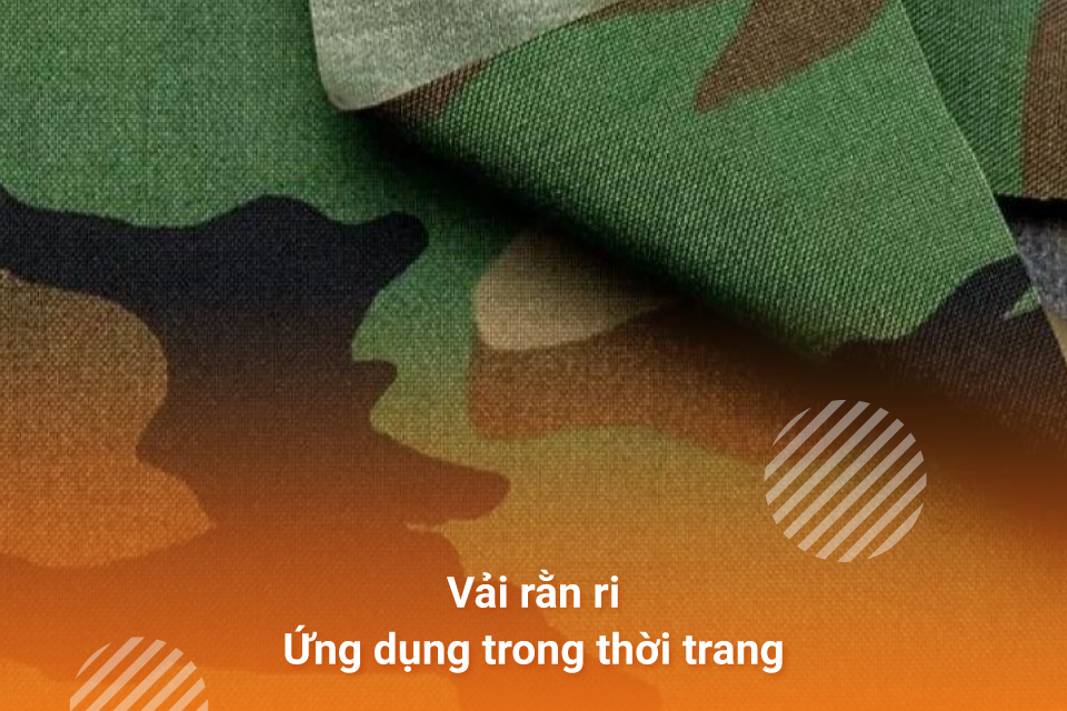 Vải rằn ri - Ứng dụng trong thời trang - Saigon Uniform