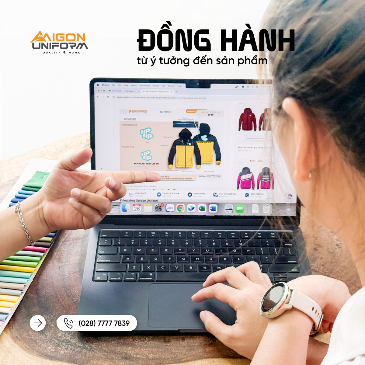 Tư vấn may áo khoác đồng phục cao cấp tại TPHCM 