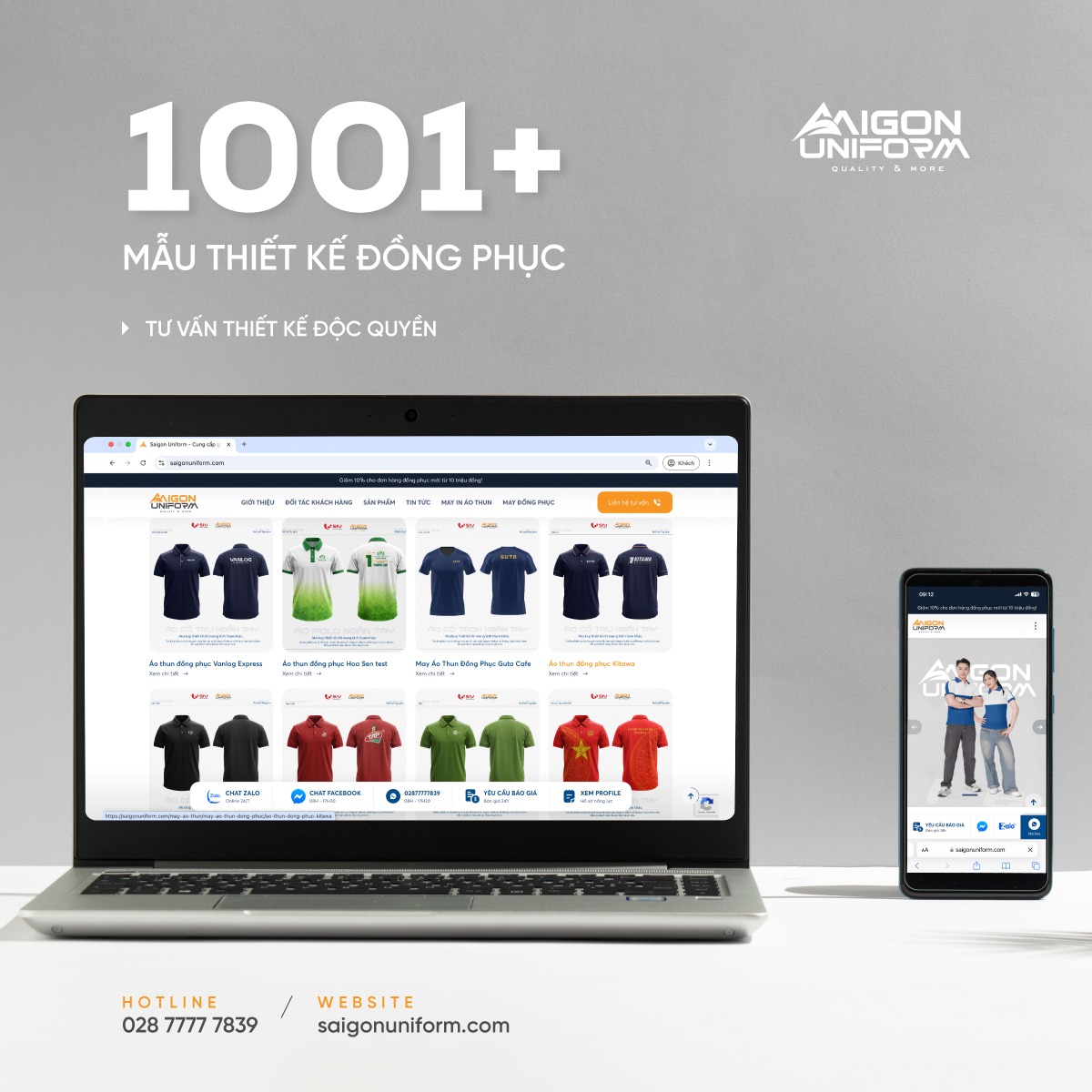 May đồng phục quận Thủ Đức