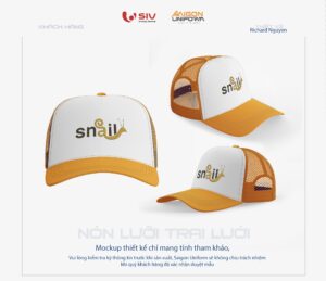 May nón đồng phục Snails