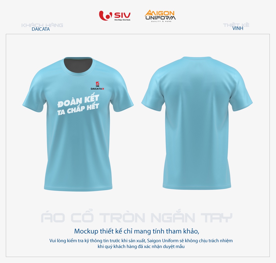 May áo thun sự kiện công ty Đại Cát