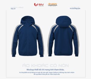 May áo khoác đồng phục công ty