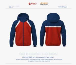 May áo khoác đồng phục công ty
