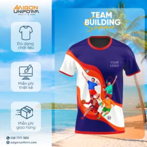 May áo thun team building công ty giá rẻ
