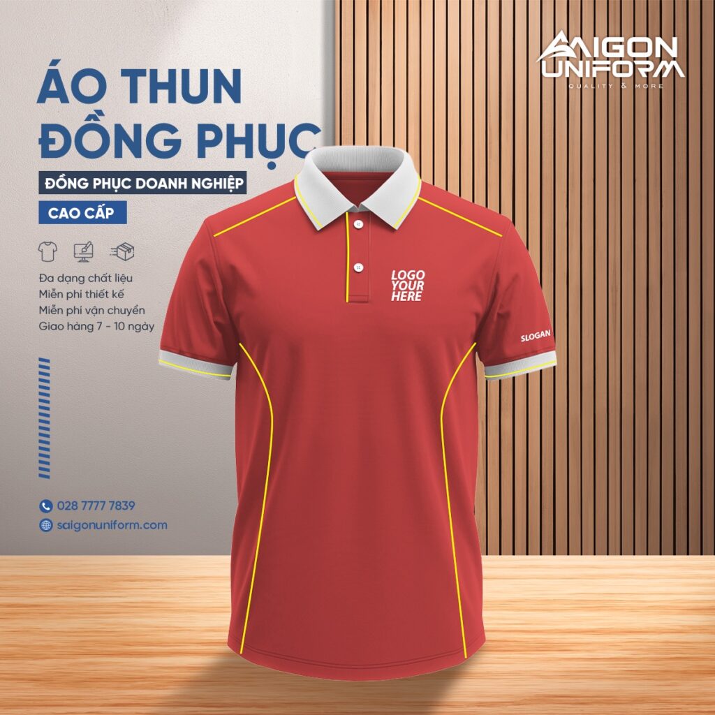 May áo thun đồng phục công ty tại TPHCM
