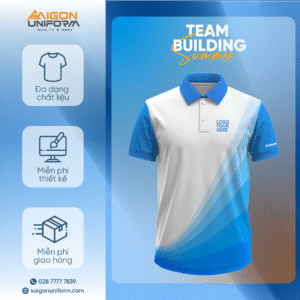 Áo thun team building công ty 2025