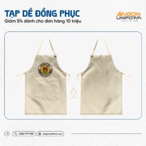 Bộ sưu tập tạp dề quán ăn, nhà hàng Saigon Uniform