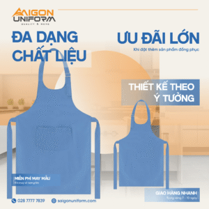Bộ sưu tập tạp dề quán ăn, nhà hàng Saigon Uniform